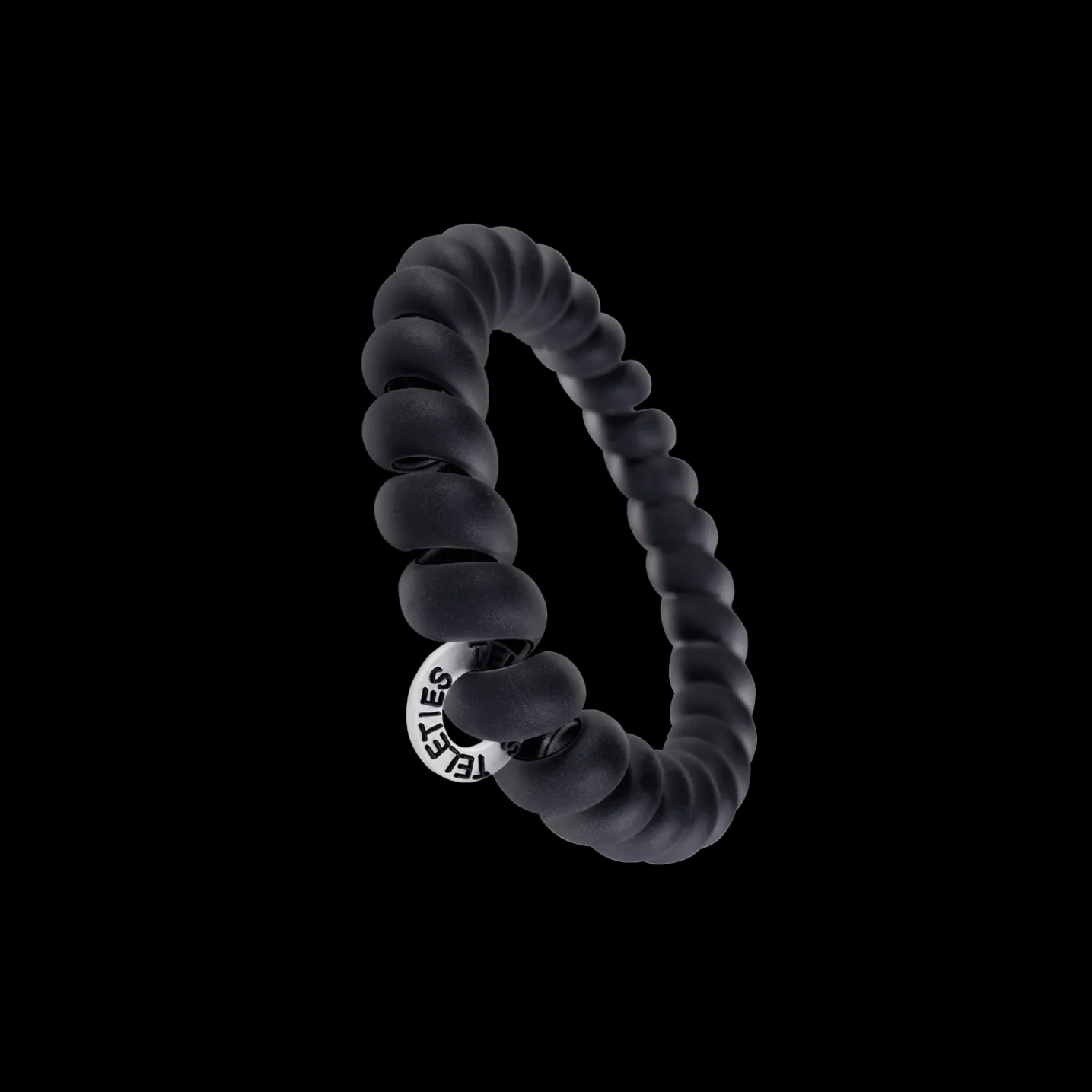 Black Matte Large Hair Ties