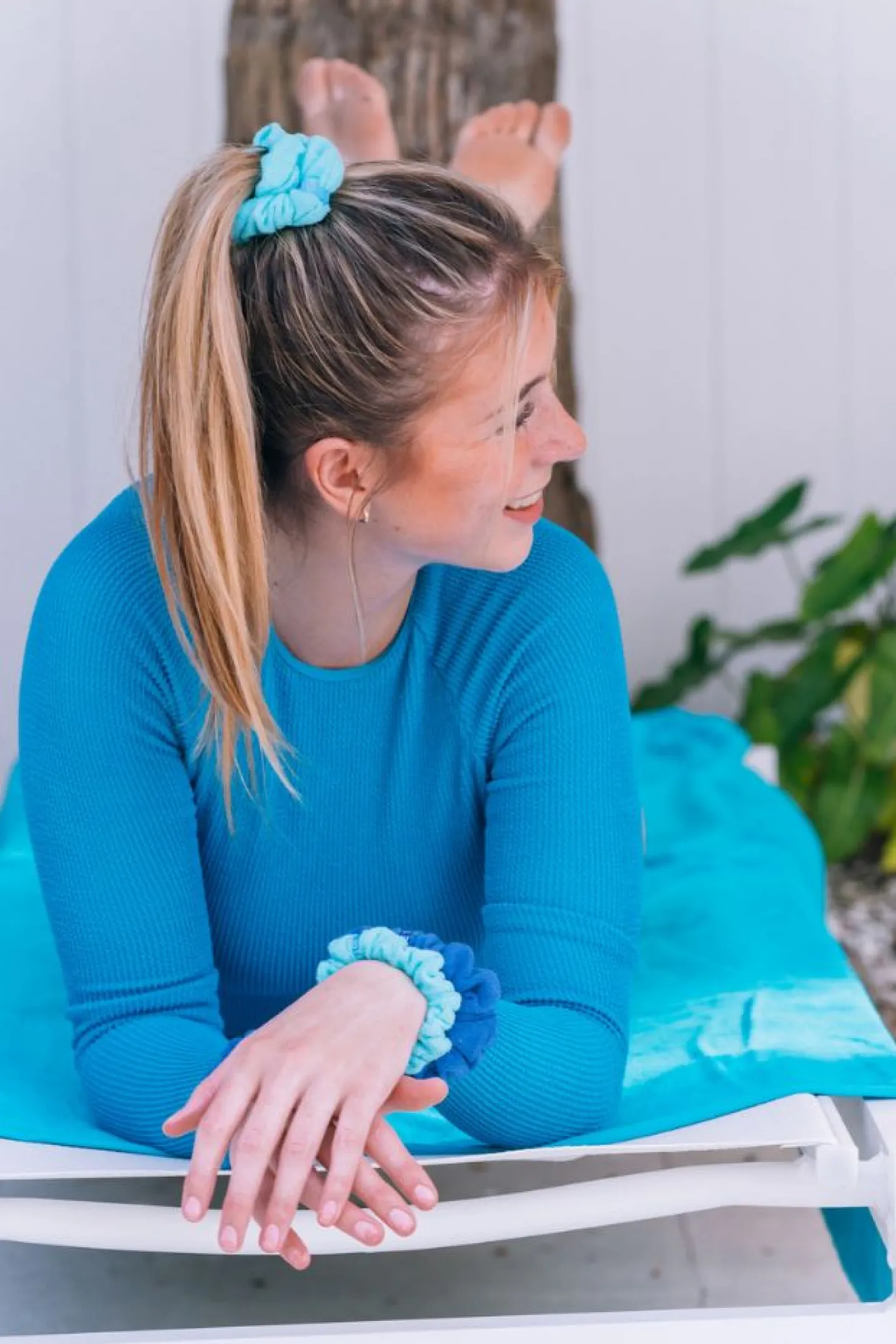 Bora Bora Large Towel Scrunchies