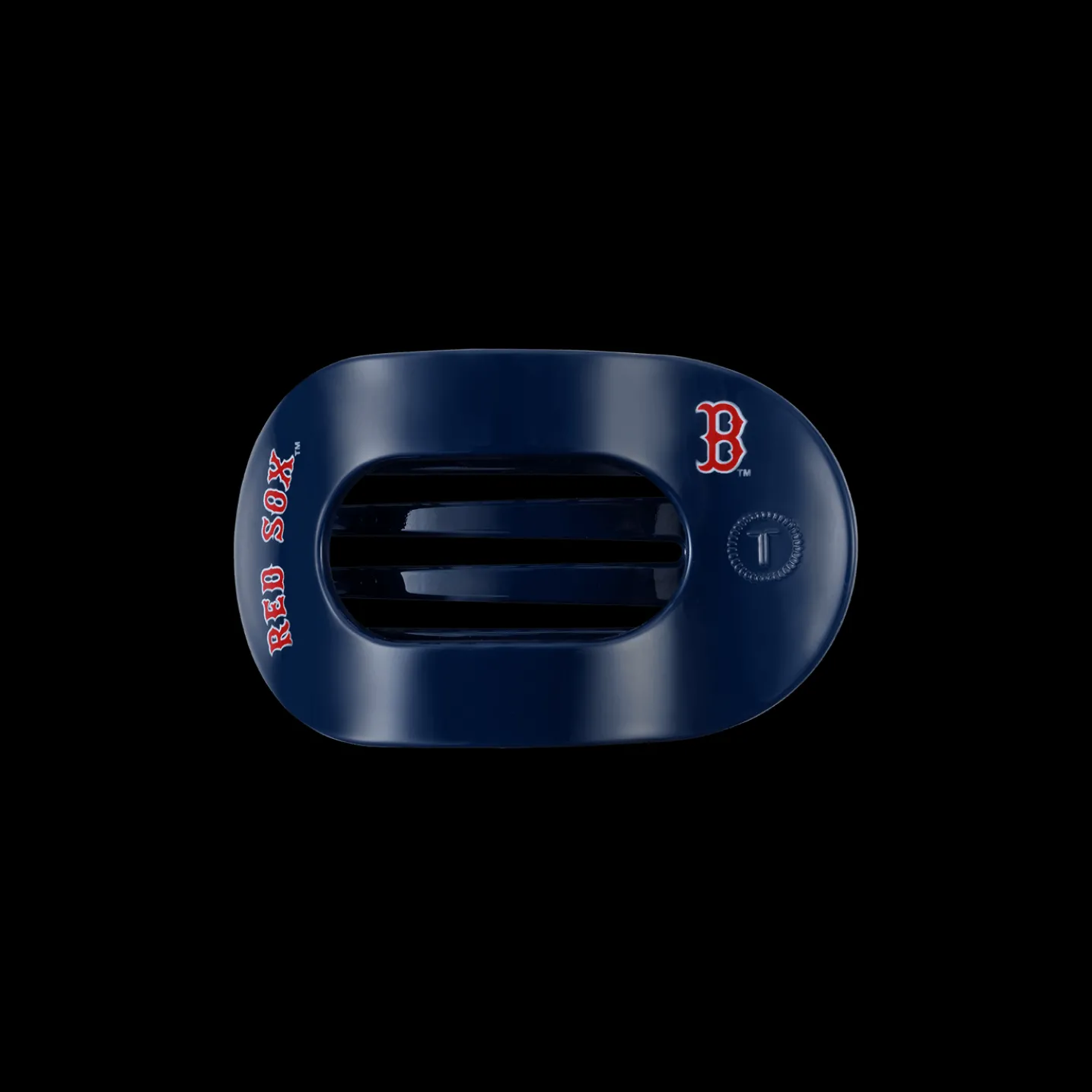 Boston Red Sox Small Flat Round Hair Clip