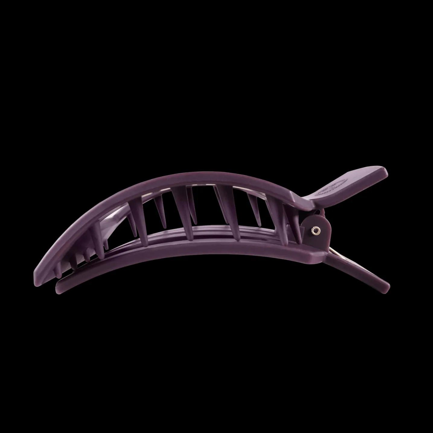 Burgundy Bliss Large Flat Square Hair Clip