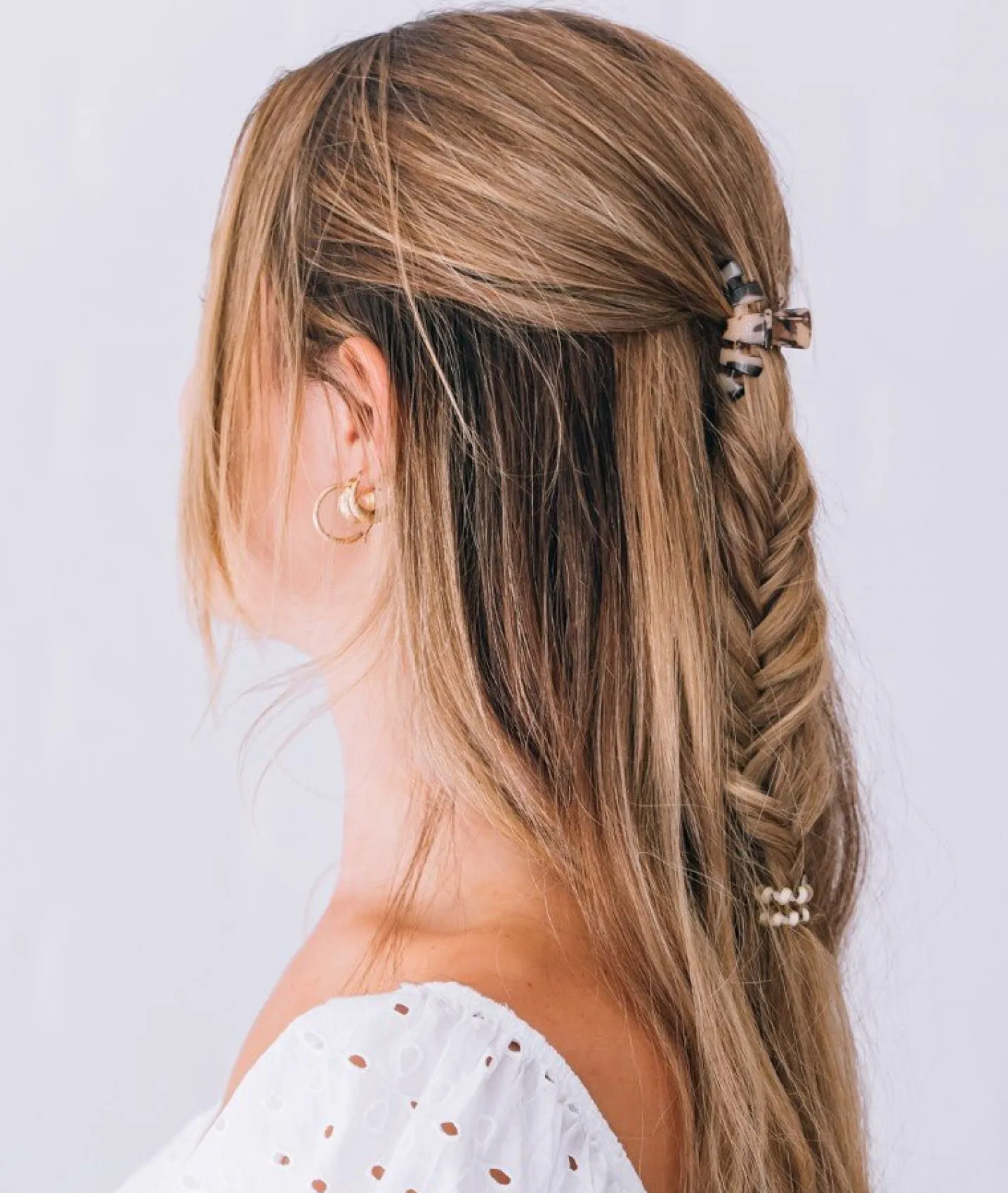 Classic Blonde Tortoise Tiny Claw Hair Clip