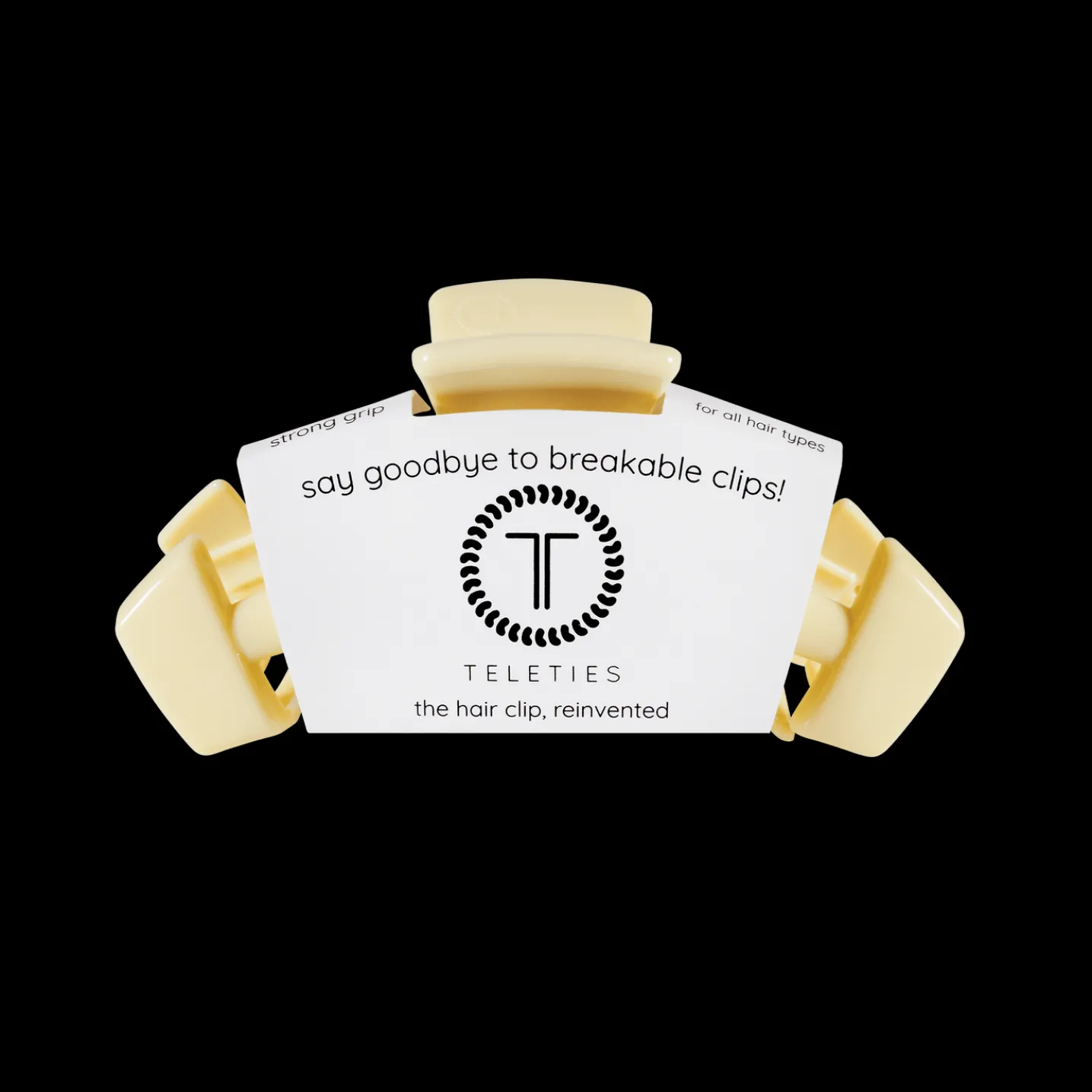 Classic Butter Yellow Medium Hair Clip