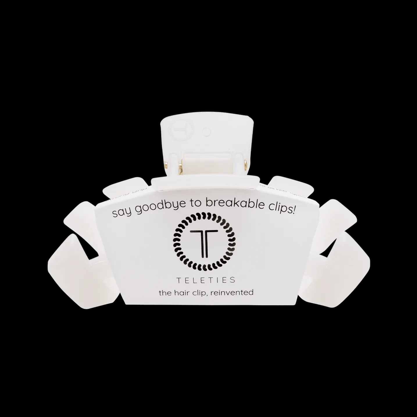 Classic Coconut White Small Claw Hair Clip