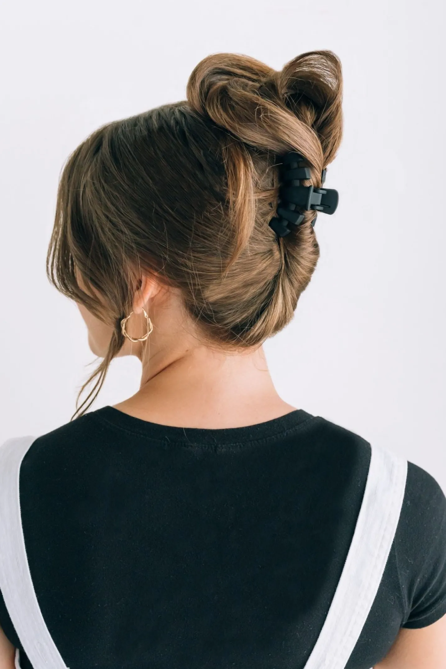 Classic Midnight Matte Small Hair Clip