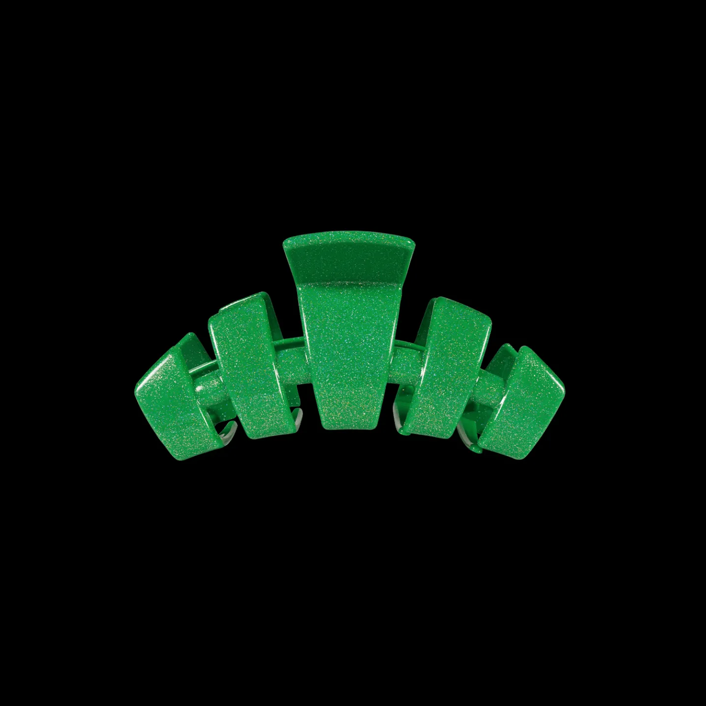 Classic Shamrock Shimmer Tiny Claw Hair Clip