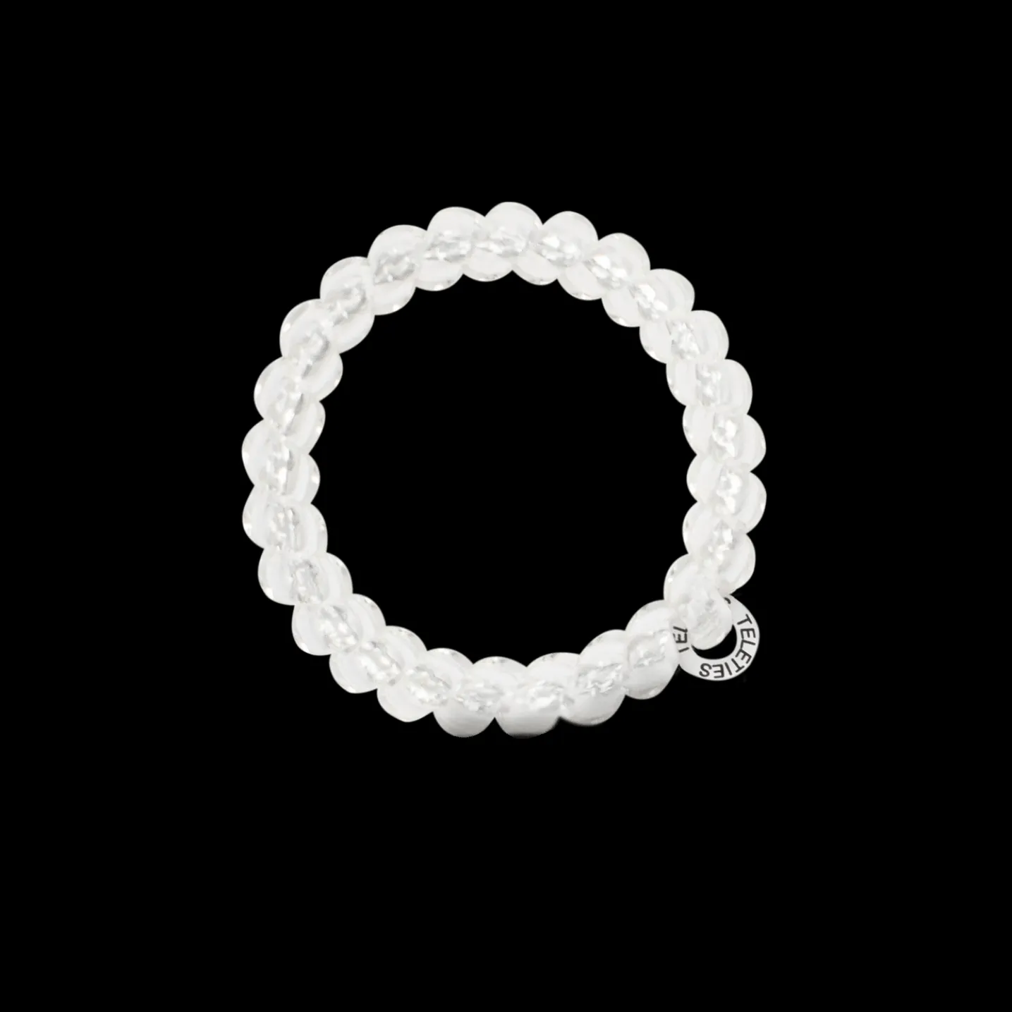 Crystal Clear Large Hair Ties