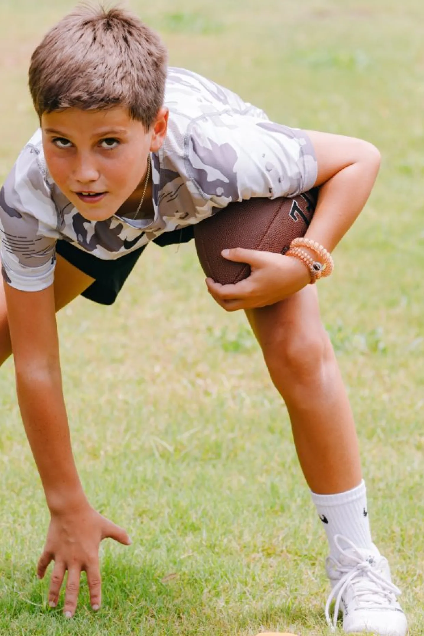 Football Large Hair Ties