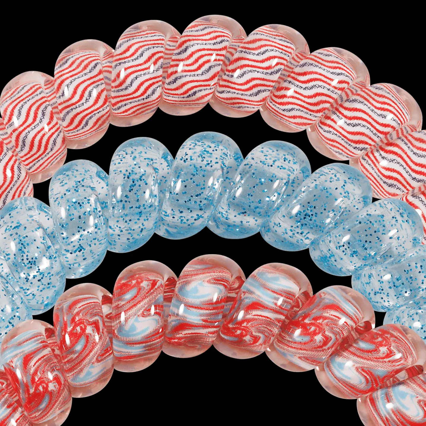 Freedom to Sparkle Large Hair Ties