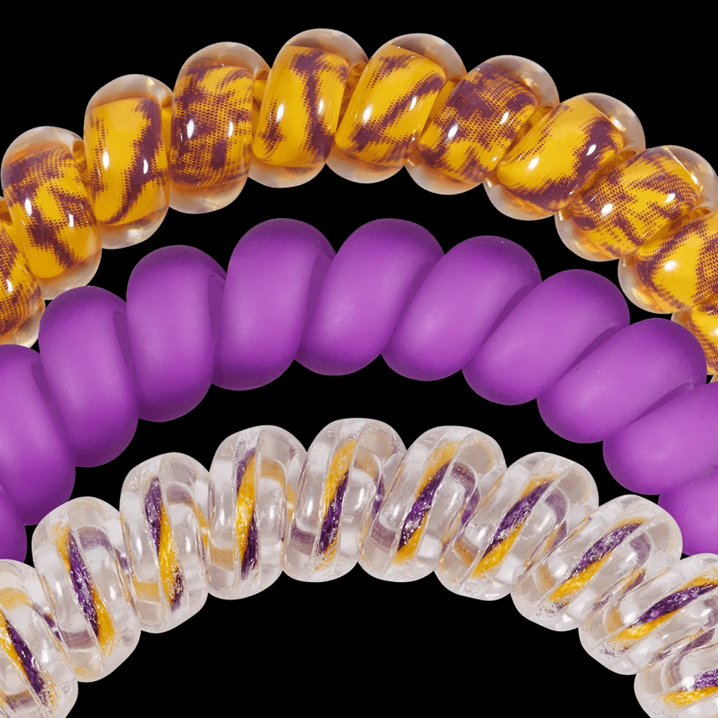 Geaux Tigers! Small Hair Ties