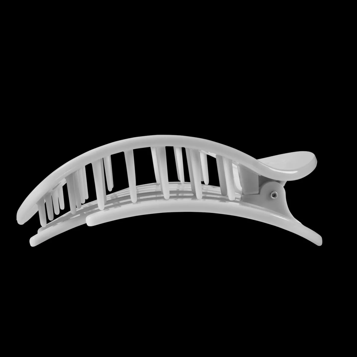 Go Big Blue! Large Flat Round Hair Clip