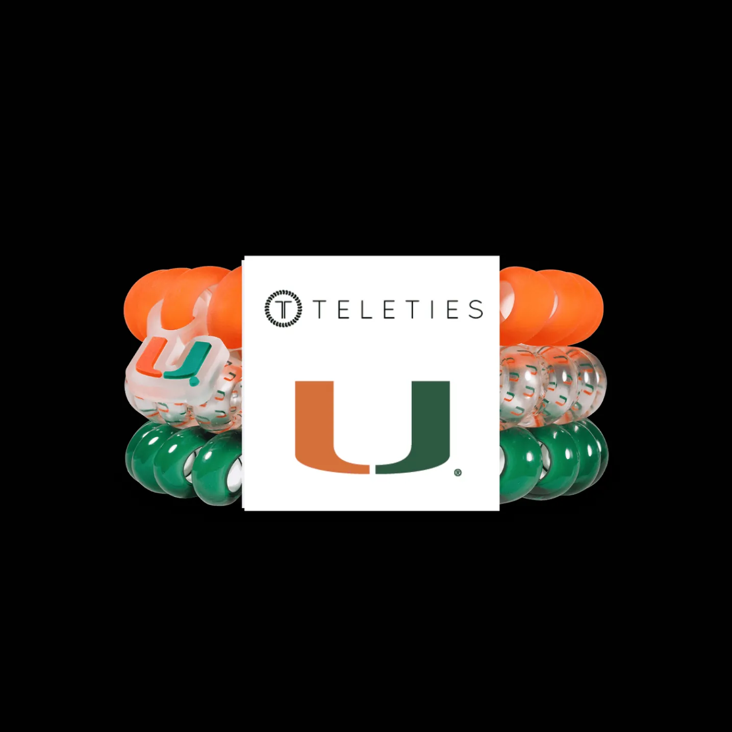 Go Canes! Large Hair Ties