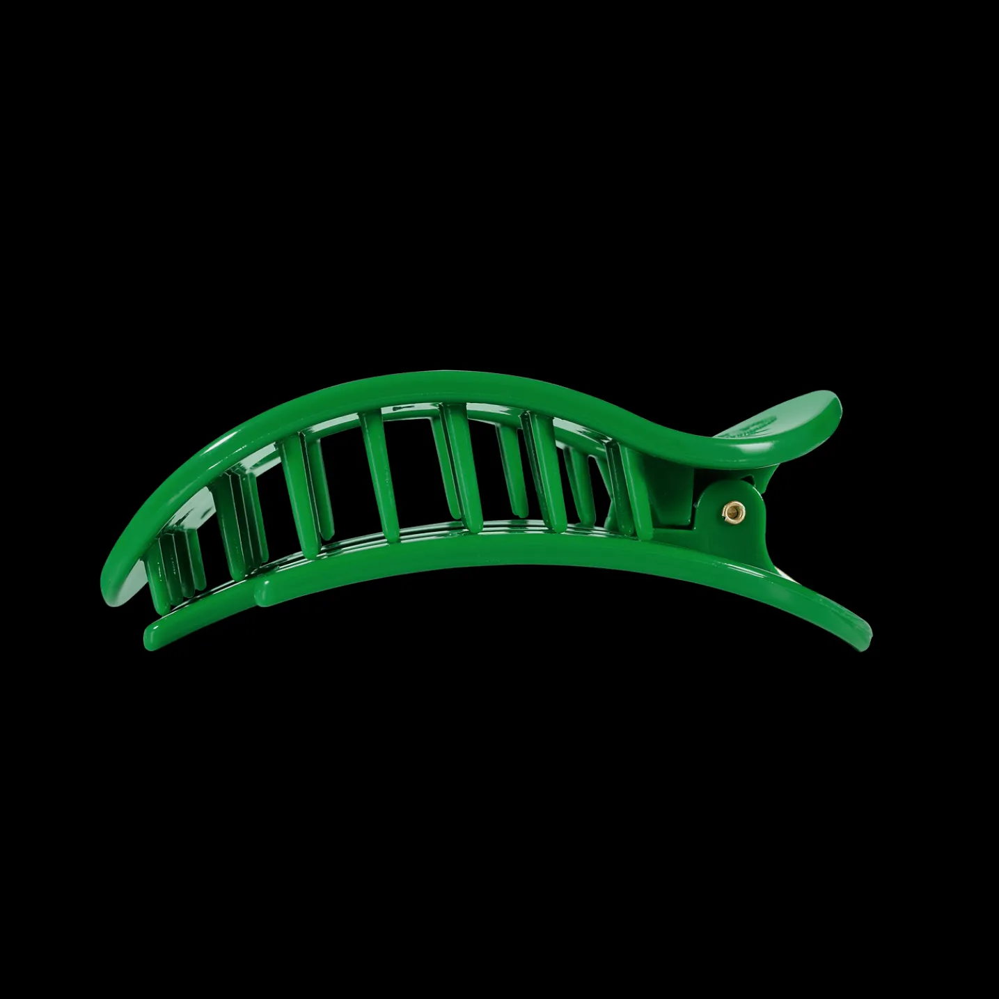 Go Ducks! Medium Flat Round Hair Clip