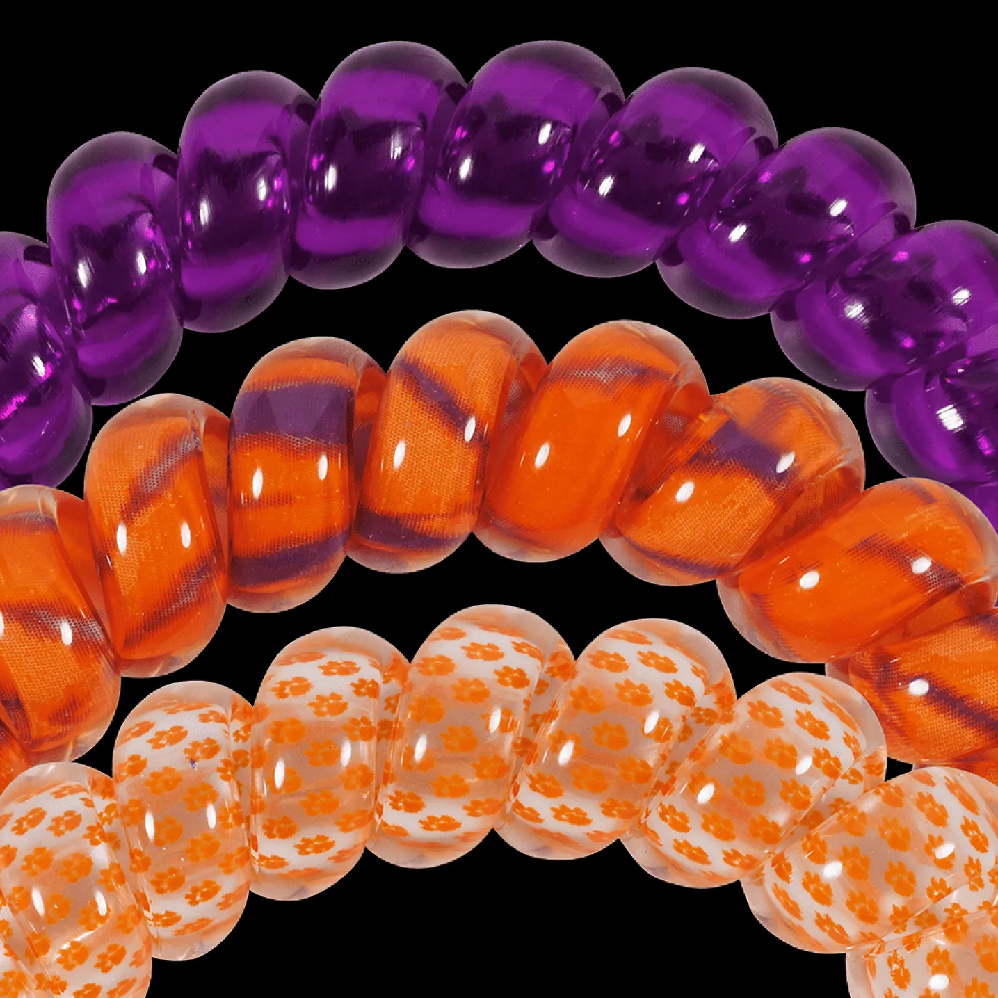 Go Tigers! Large Hair Ties