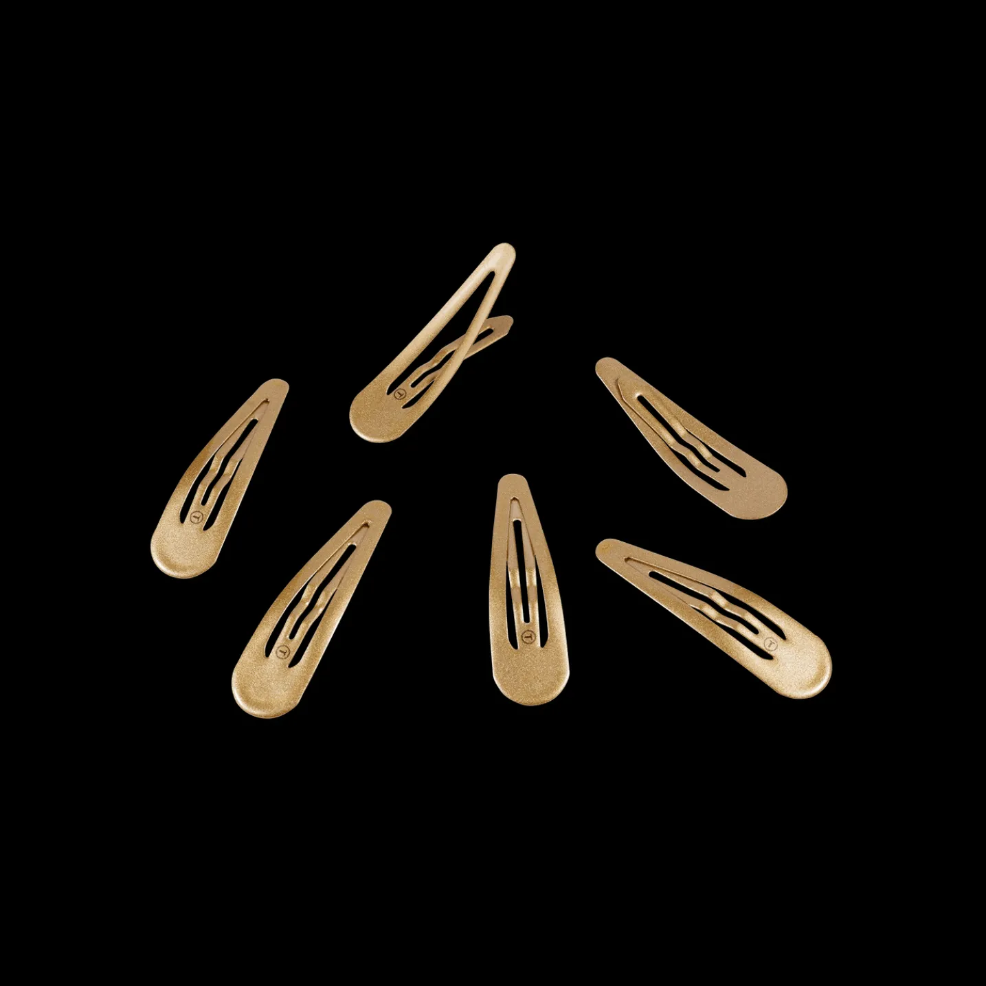 Gold Snap Clip (6Ct)