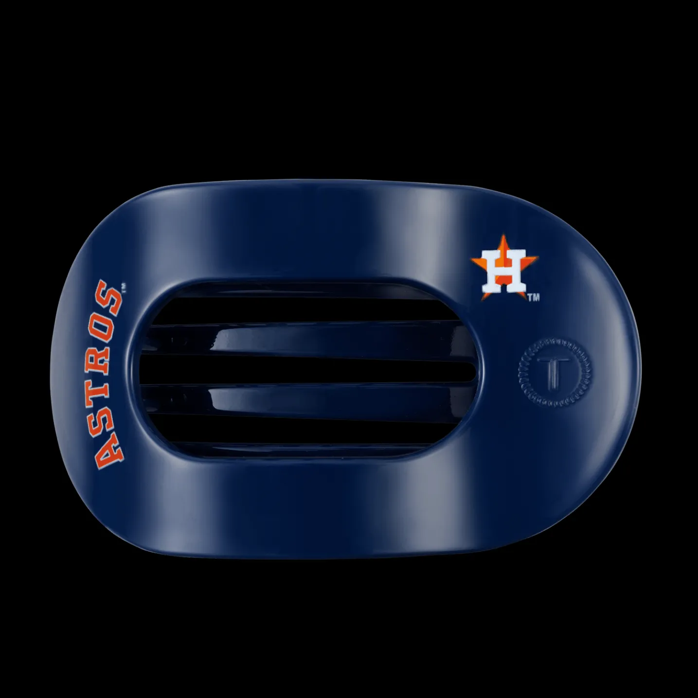 Houston Astros Large Flat Round Hair Clip