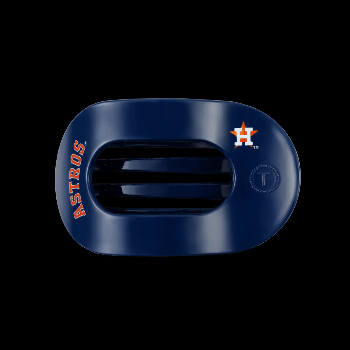 Houston Astros Medium Flat Round Hair Clip