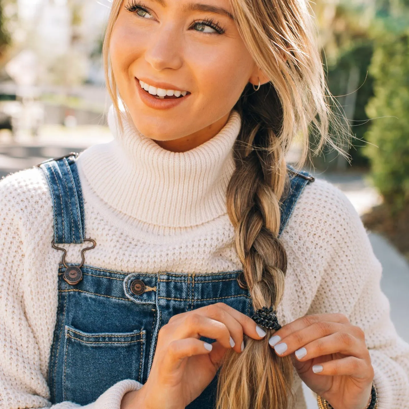 Jet Black Small Hair Ties