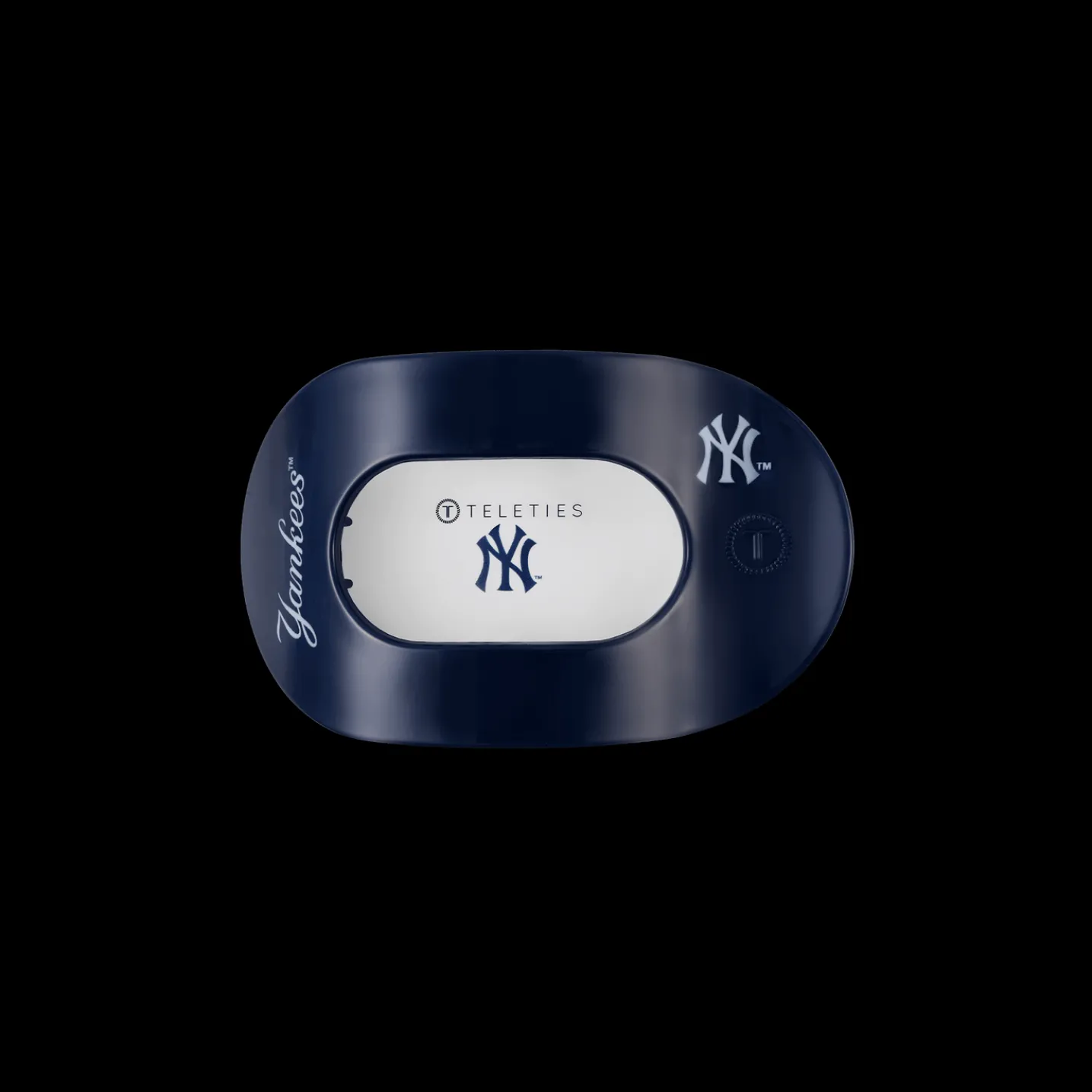 New York Yankees Small Flat Round Hair Clip