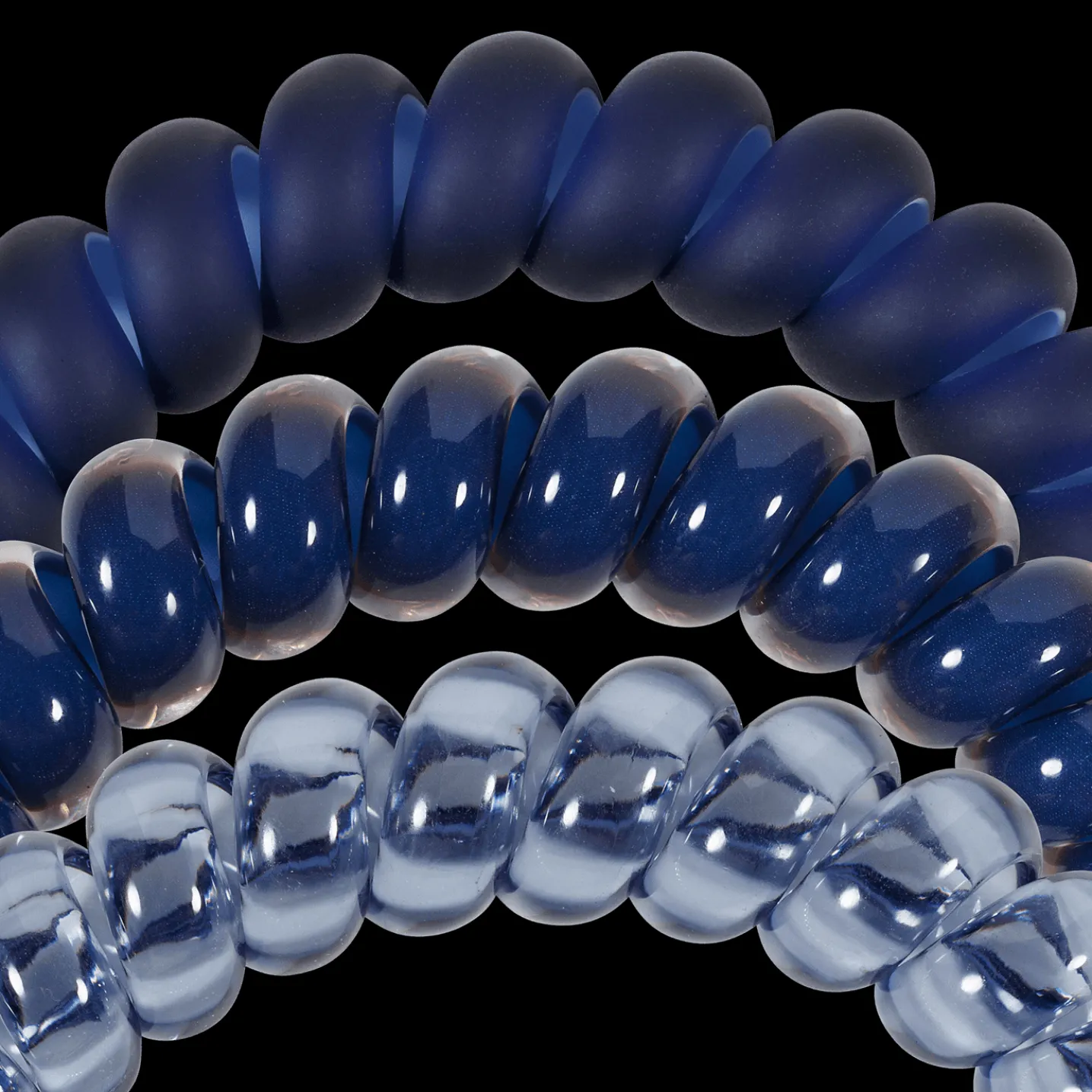 Nightfall Navy Large Hair Ties