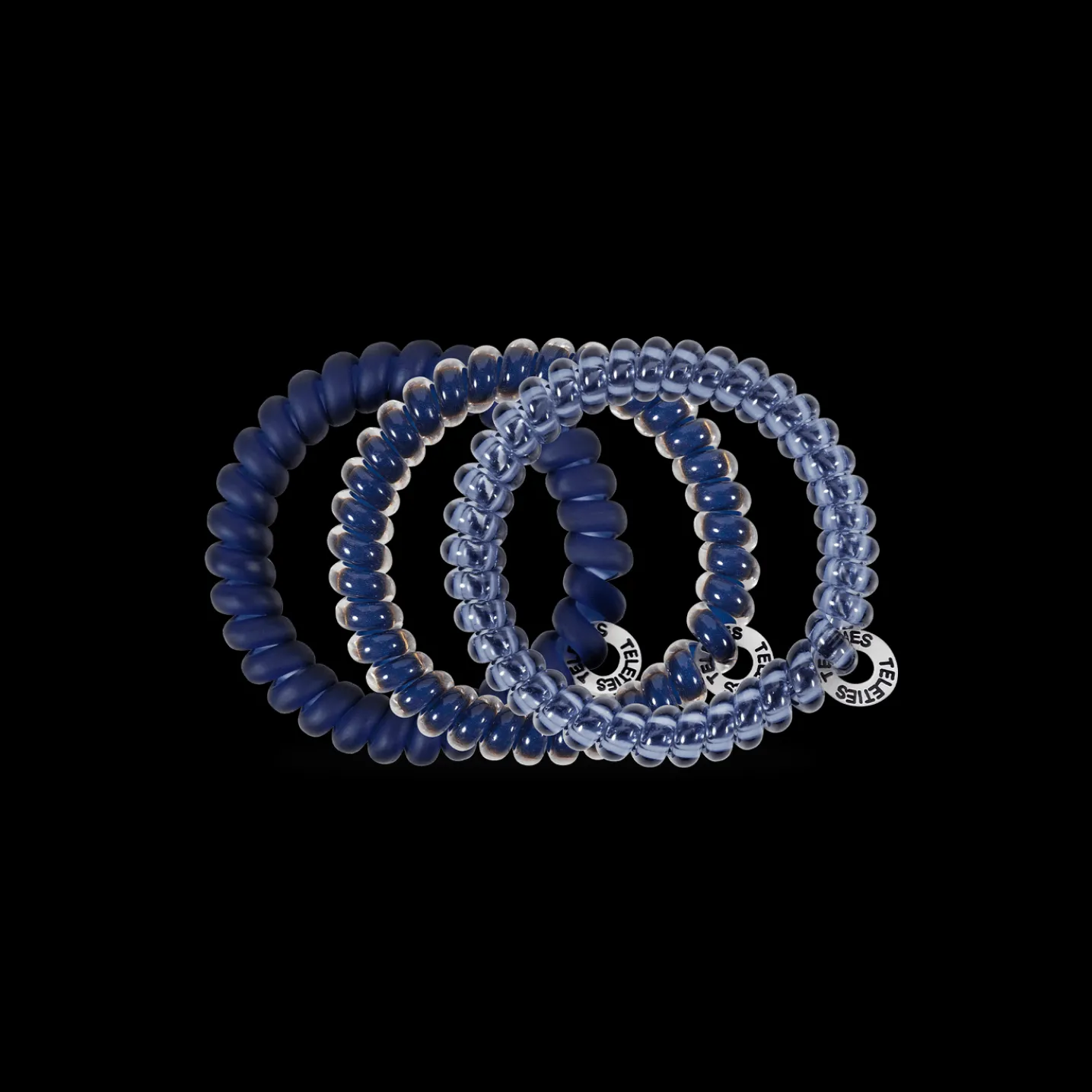 Nightfall Navy Small Hair Ties