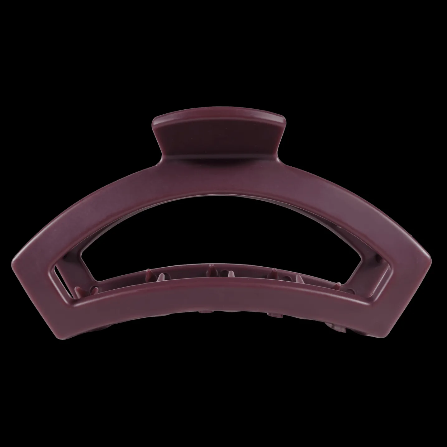 Open Burgundy Bliss Large Claw Hair Clip