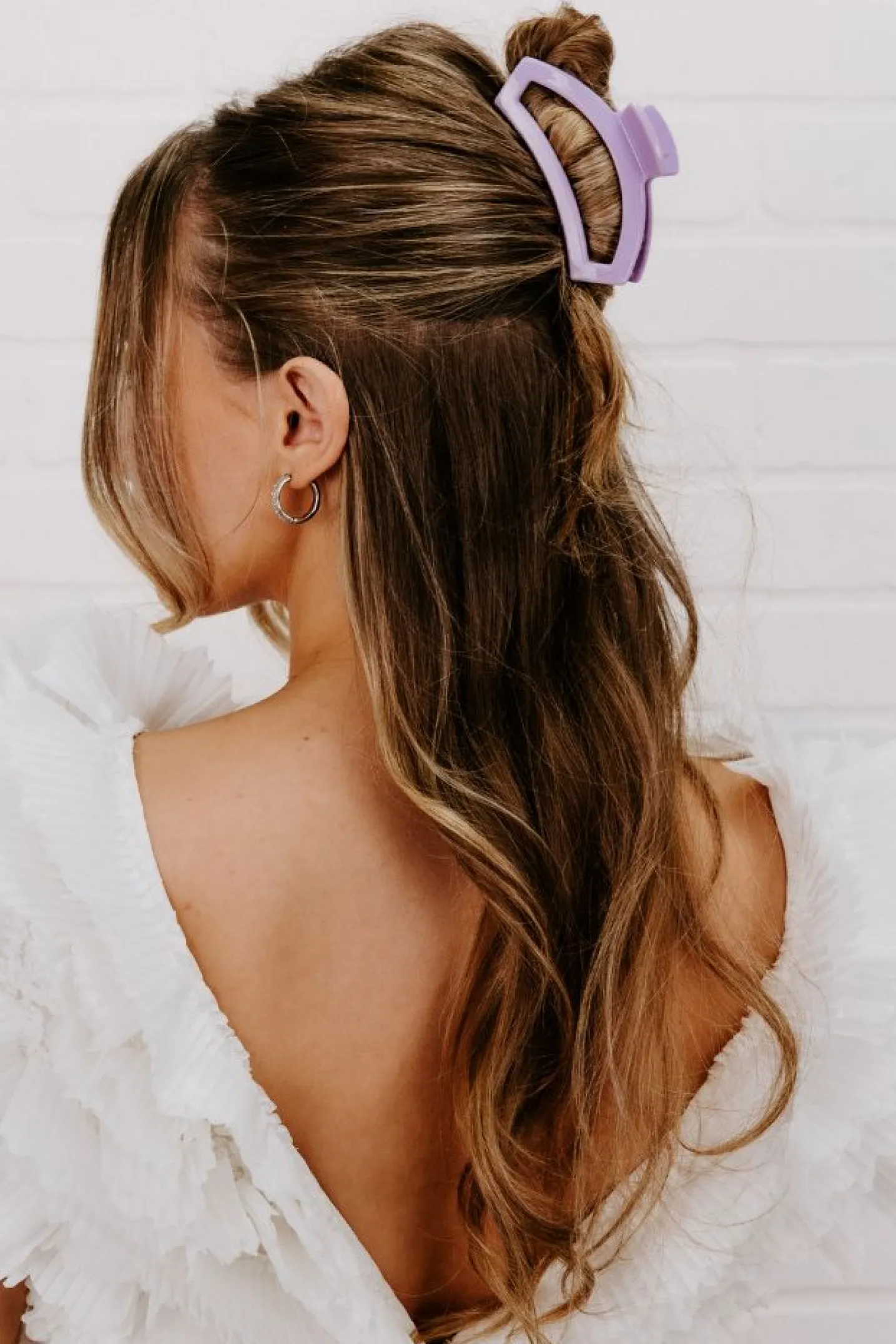 Open Lilac You Medium Claw Hair Clip