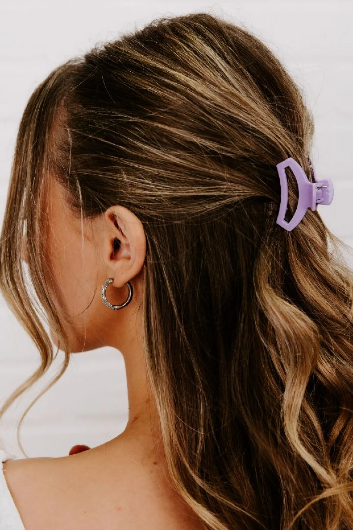 Open Lilac You Tiny Claw Hair Clip