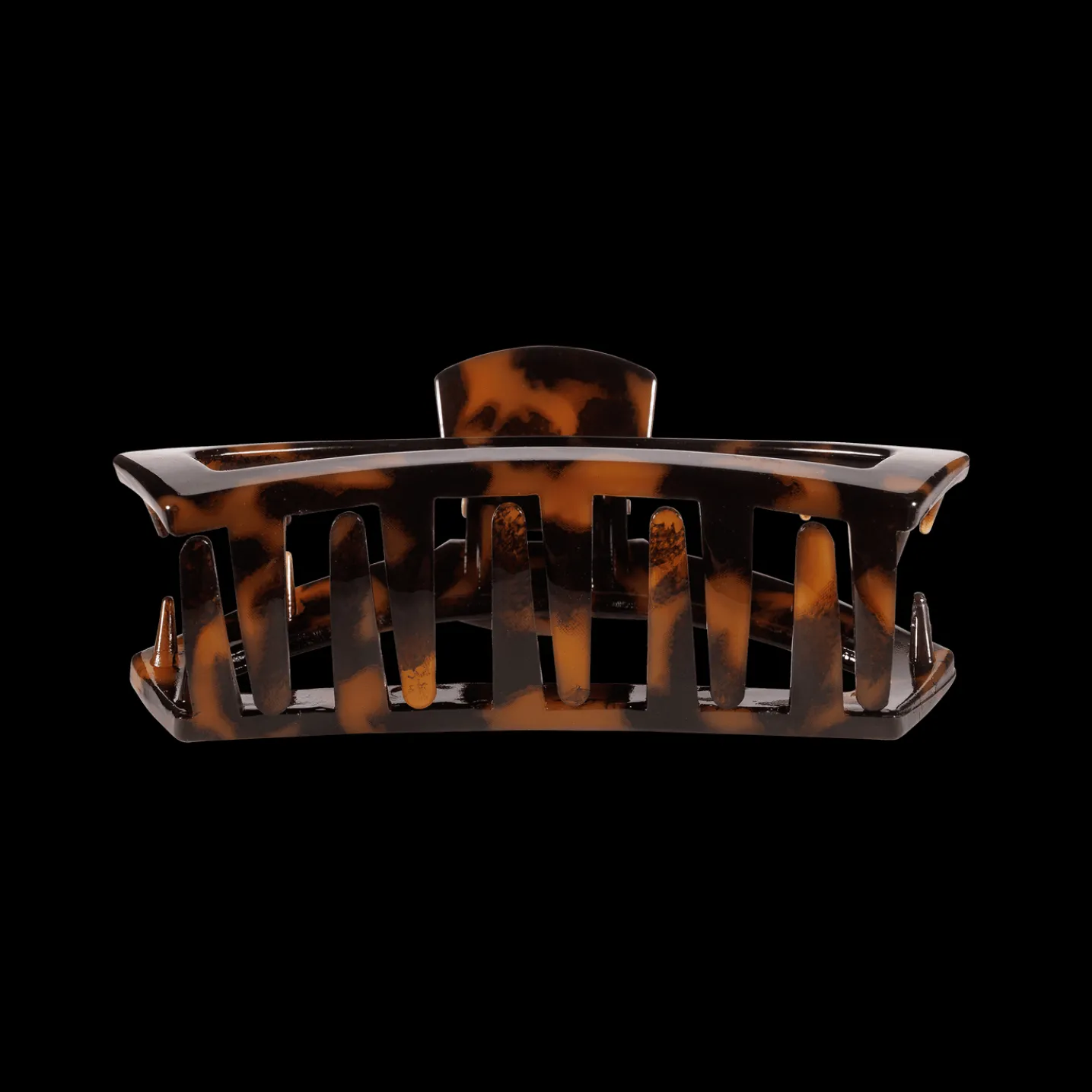 Open Tortoise Medium Claw Hair Clip