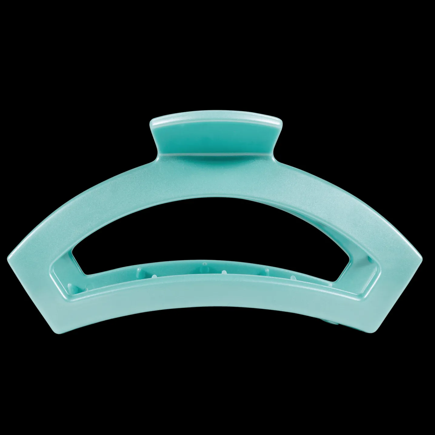 Open Totally Turquoise Large Claw Hair Clip