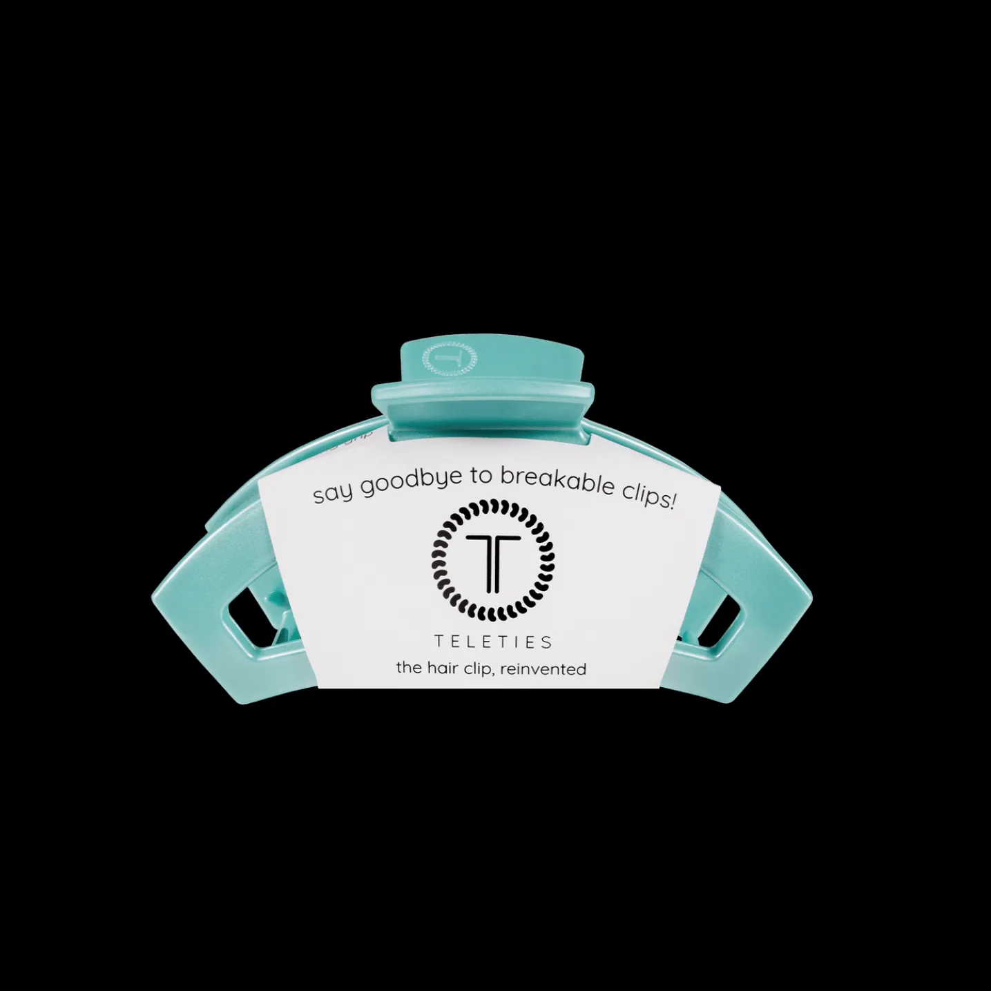 Open Totally Turquoise Tiny Claw Hair Clip