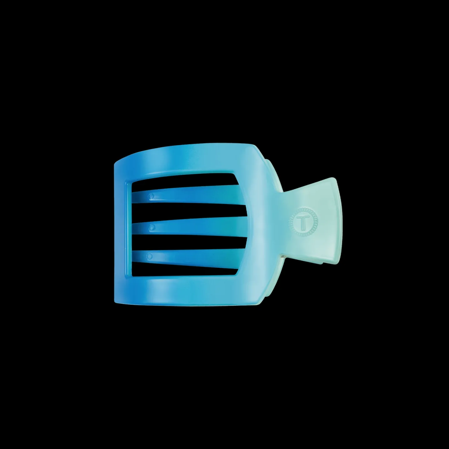 Poolside Small Flat Square Hair Clip