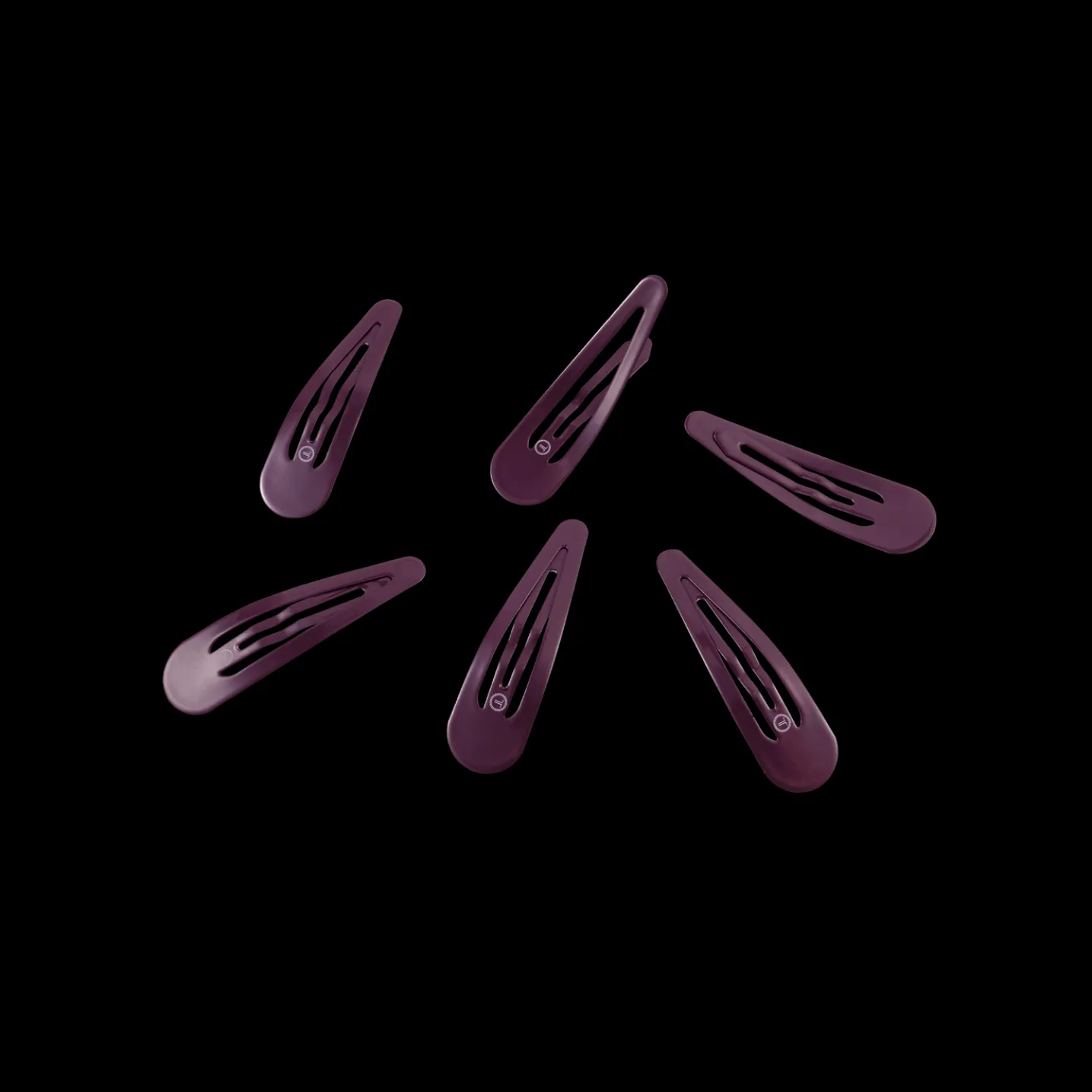 Purple Haze Snap Clips (6Ct)