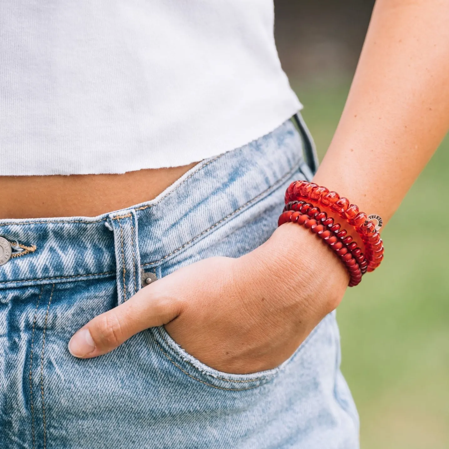 Red Carpet Ready Large Hair Ties
