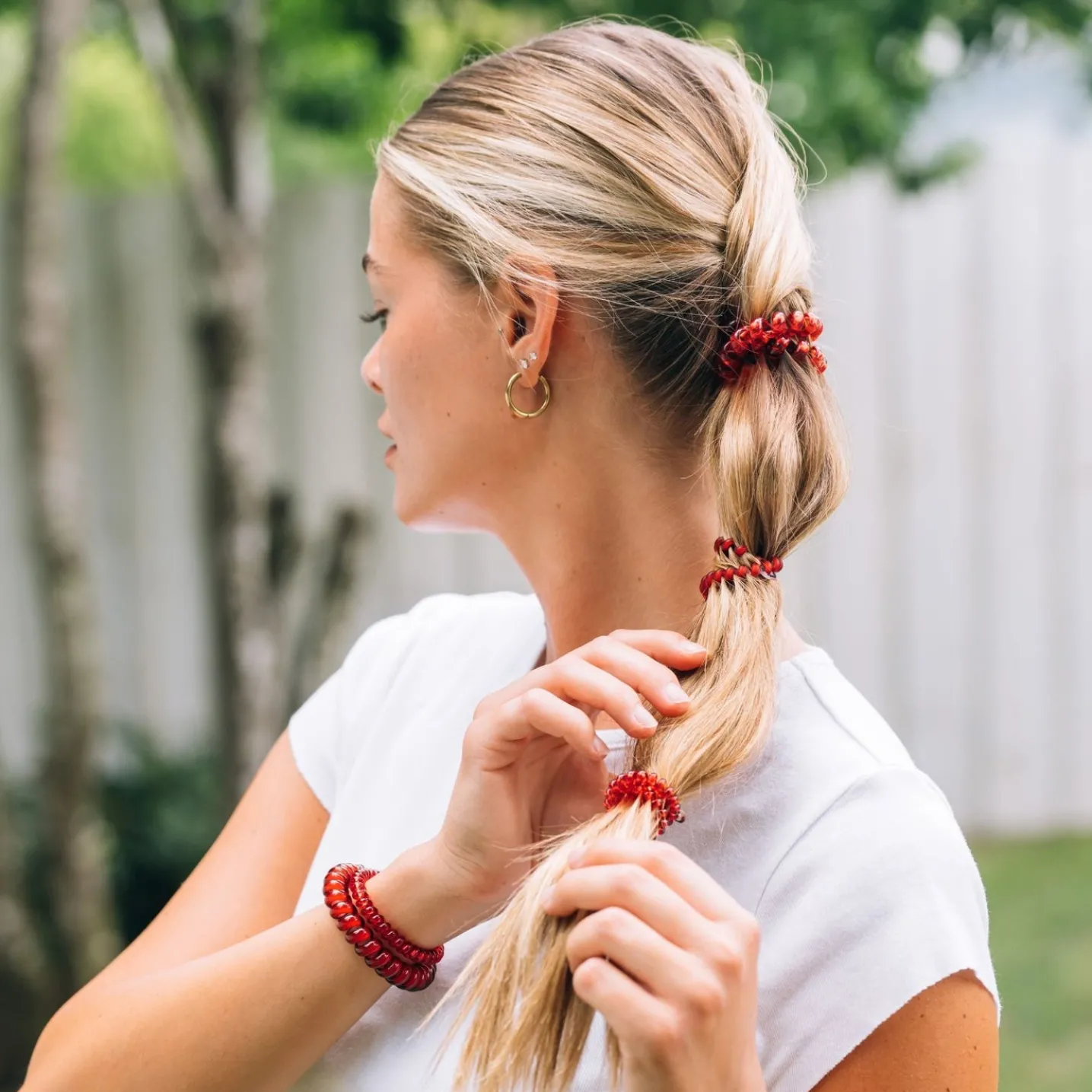 Red Carpet Ready Small Hair Ties