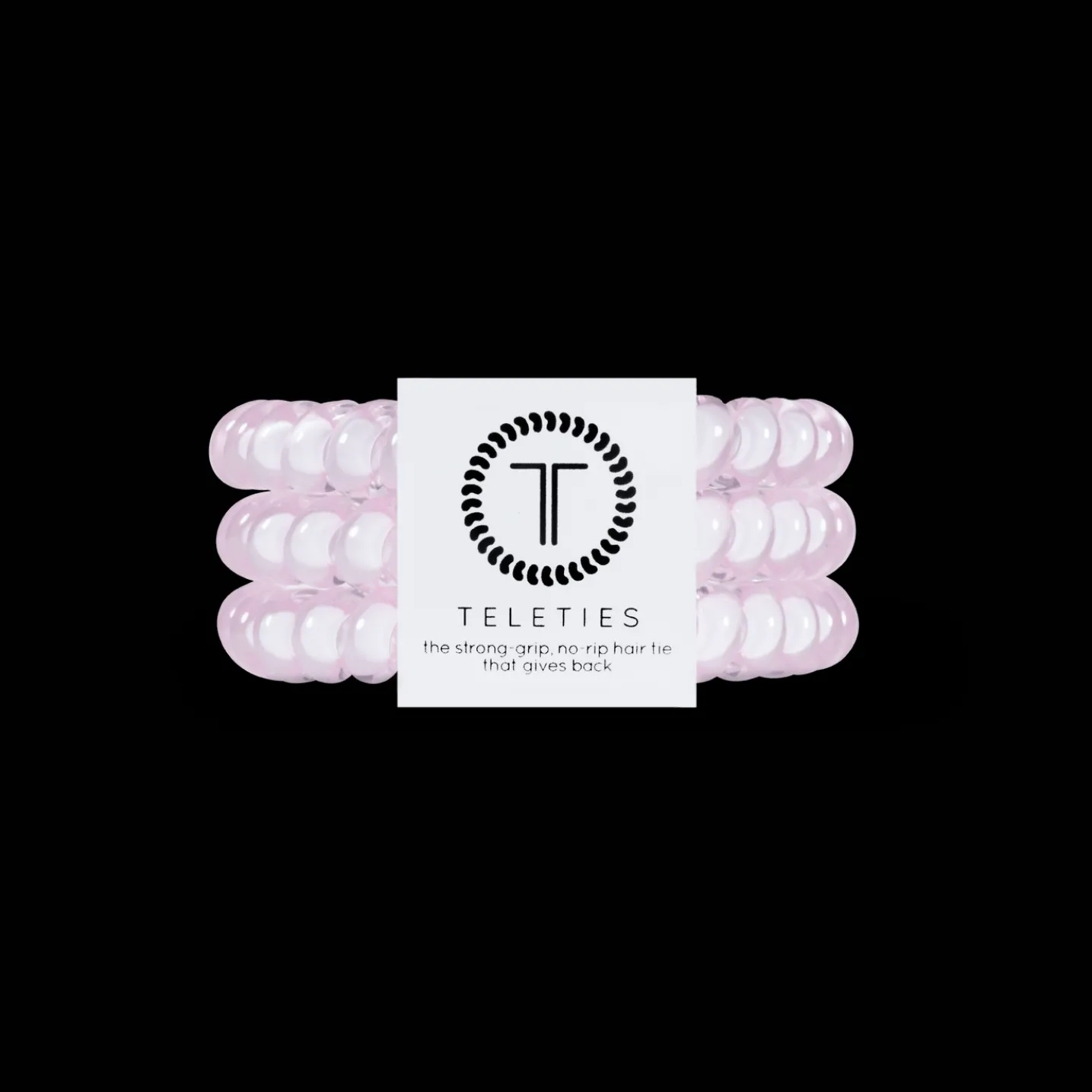 Rose Water Pink Small Hair Ties