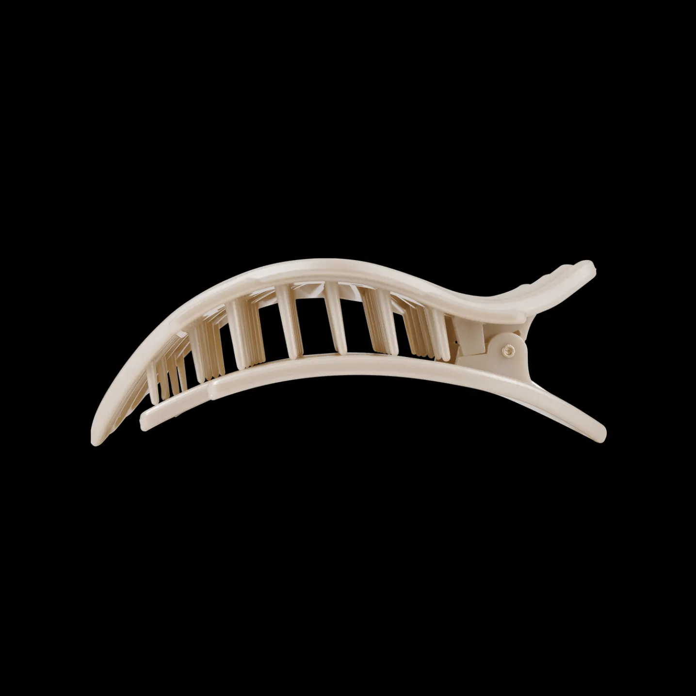 Shimmering Shell Medium Flat Hair Clip