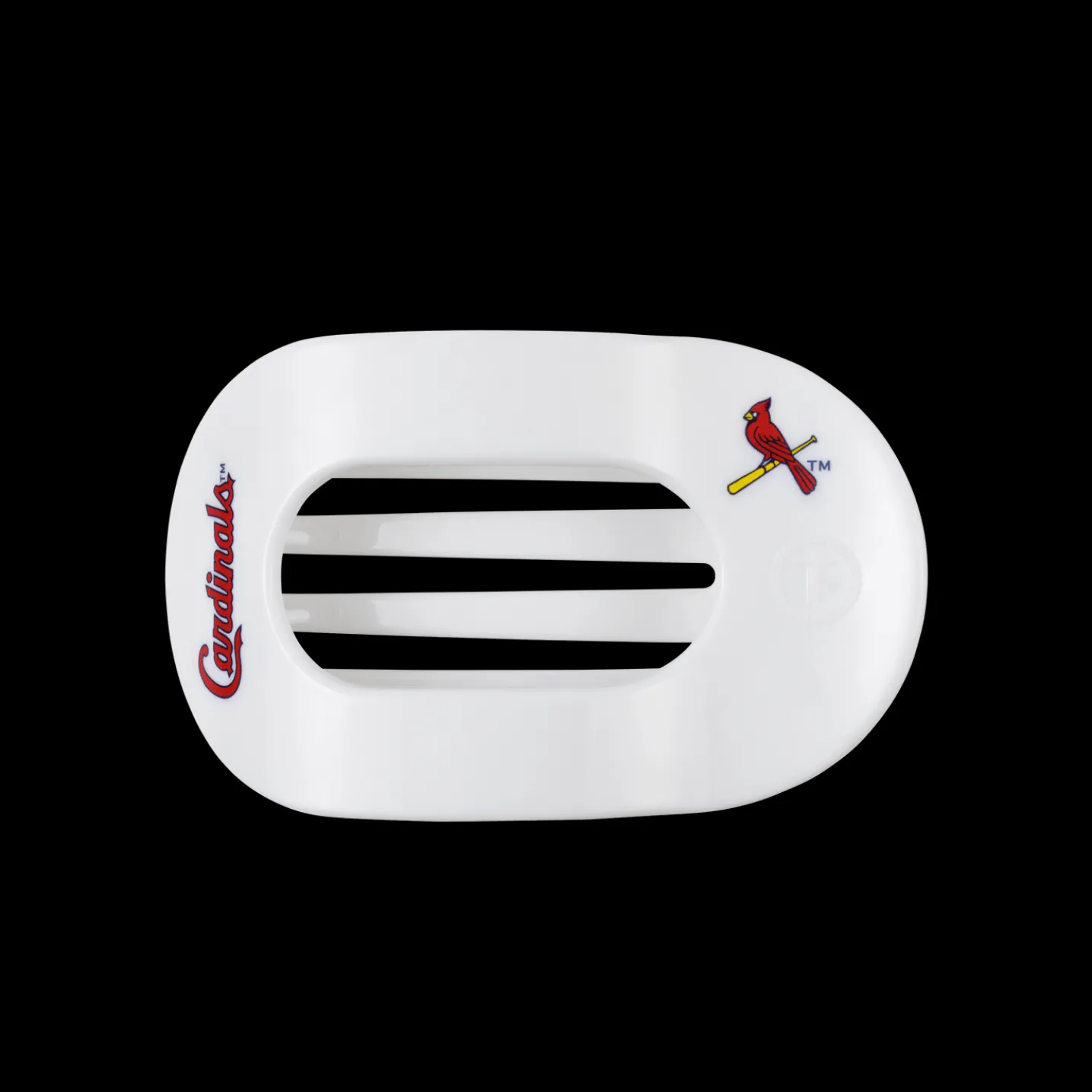 St. Louis Cardinals Medium Flat Round Hair Clip