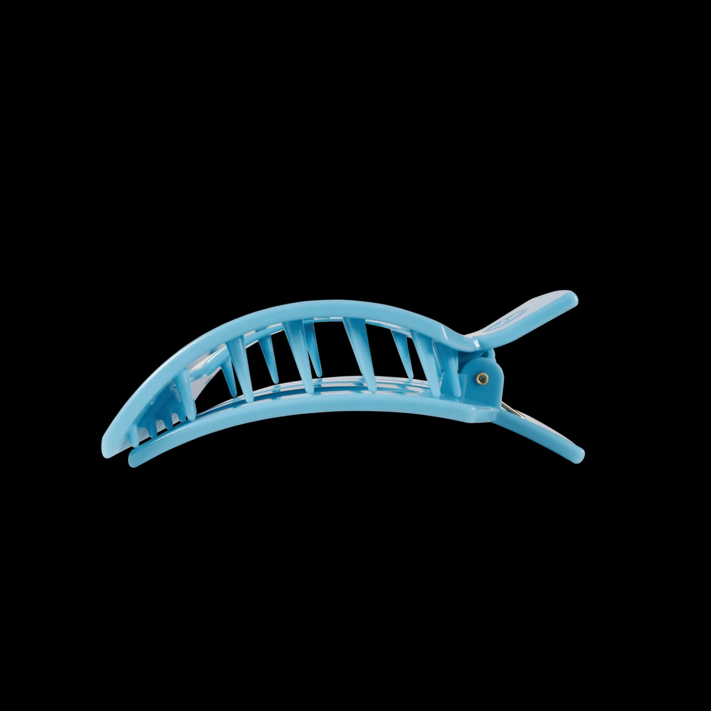 Summer Sky Medium Flat Square Hair Clip