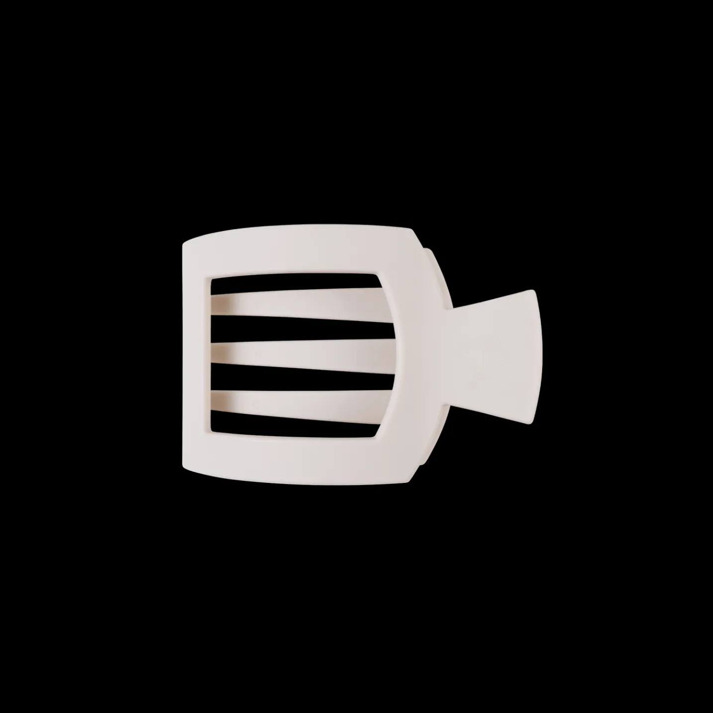 Toasted Small Flat Square Hair Clip