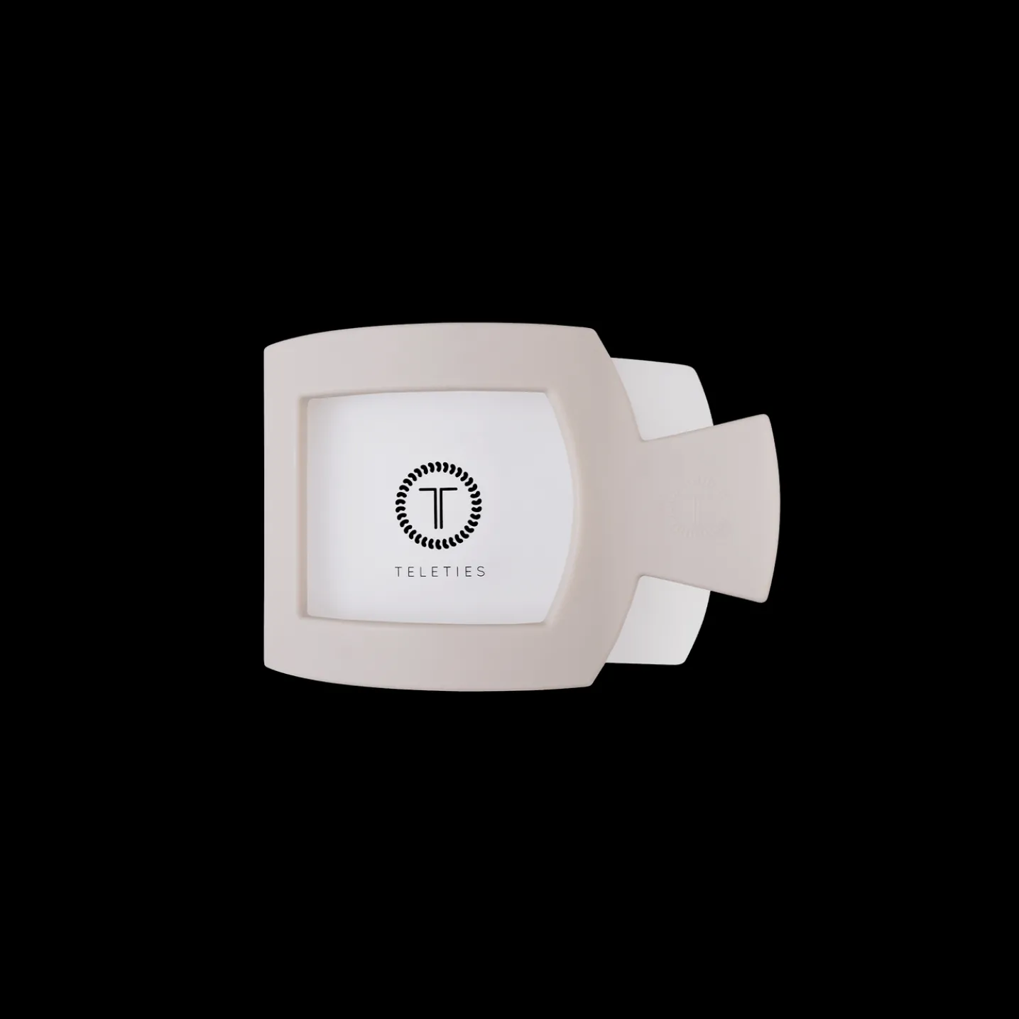 Toasted Small Flat Square Hair Clip