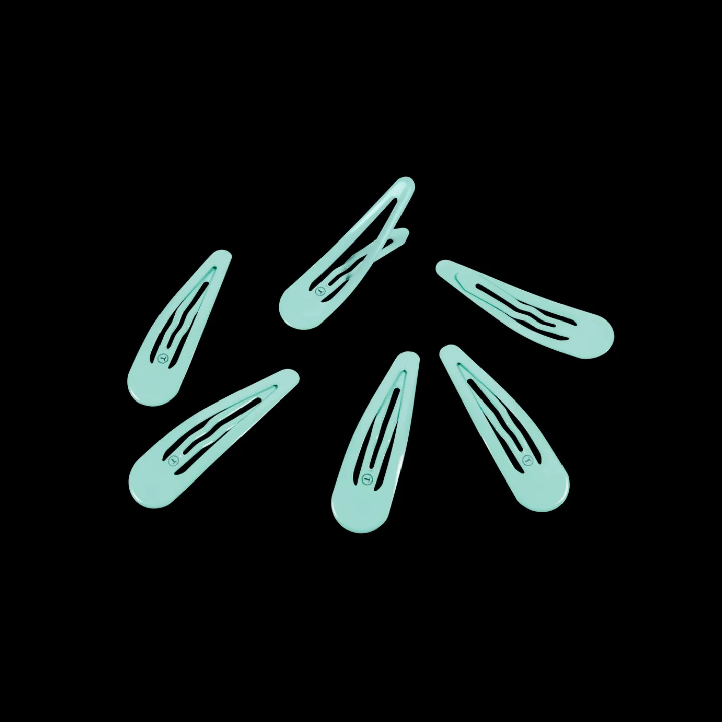 Totally Turquoise Snap Clip (6Ct)