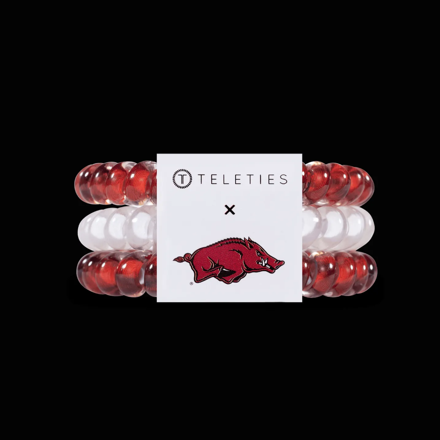 University of Arkansas Small Hair Ties
