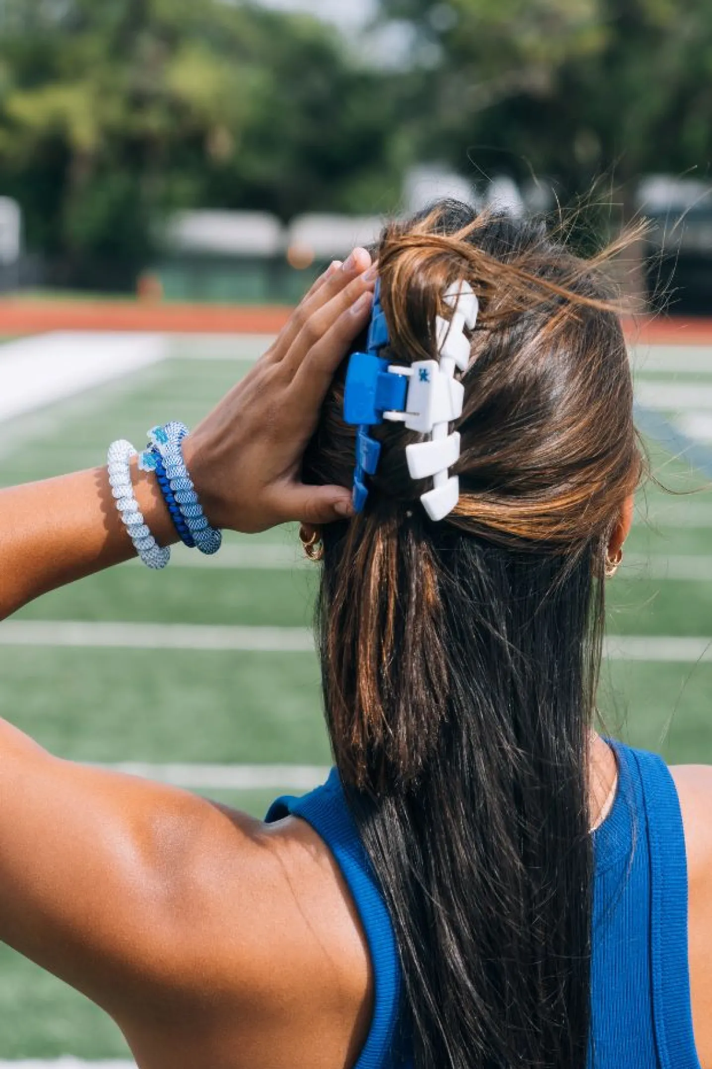 University of Kentucky Large Claw Hair Clip