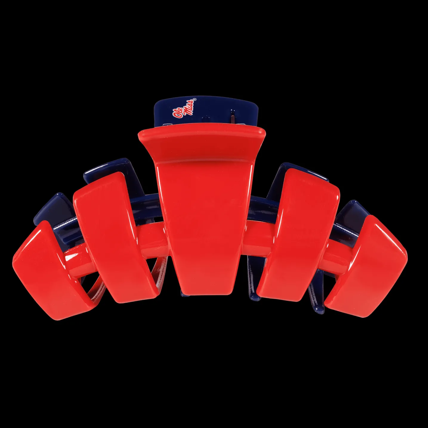University of Mississippi Large Claw Hair Clip