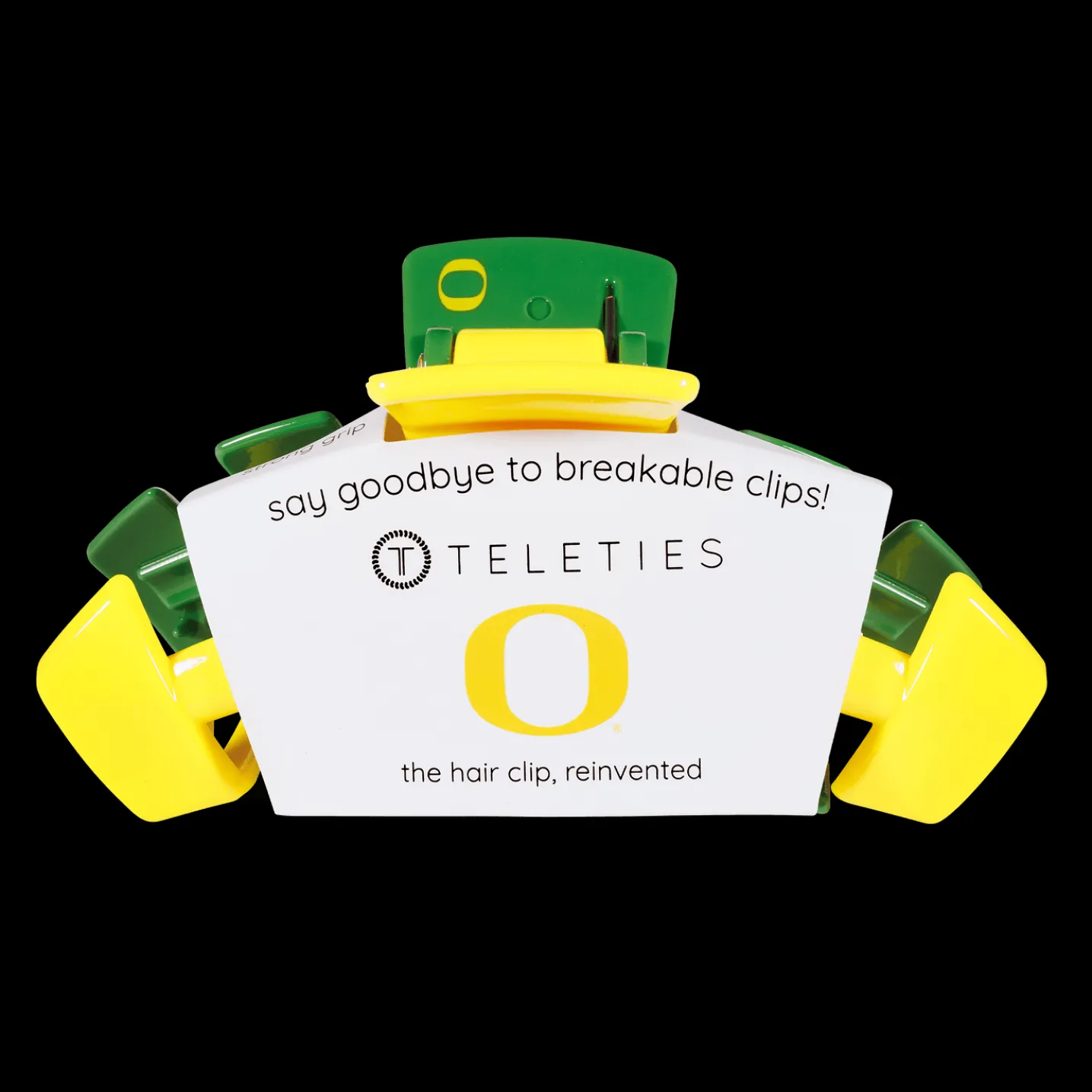 University of Oregon Large Claw Hair Clip