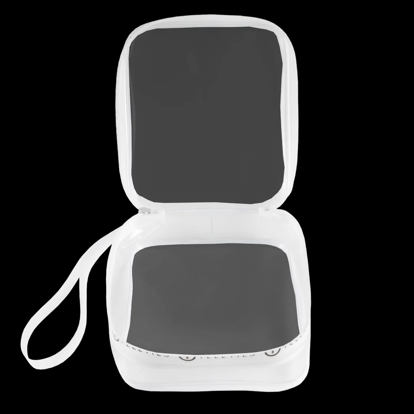 White Teletote Travel Pouch
