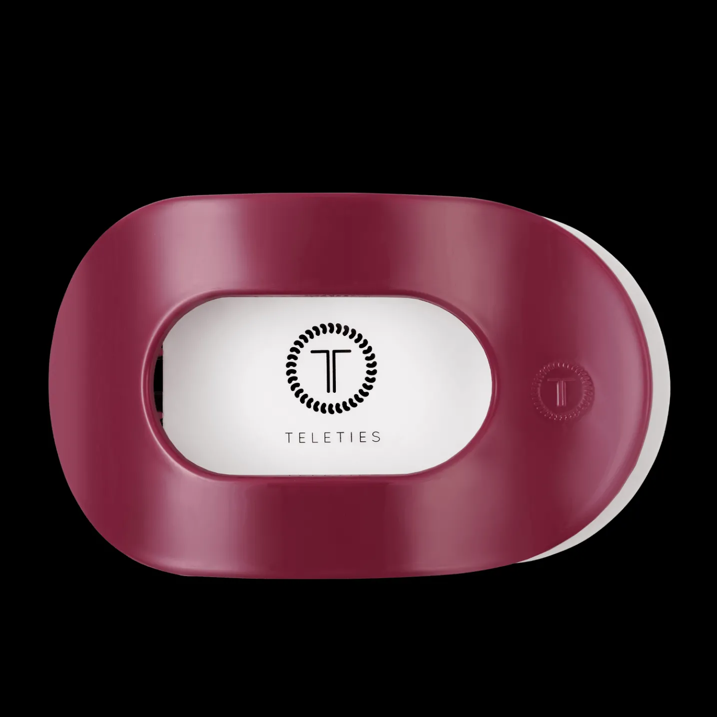 Wild Side Large Flat Round Hair Clip